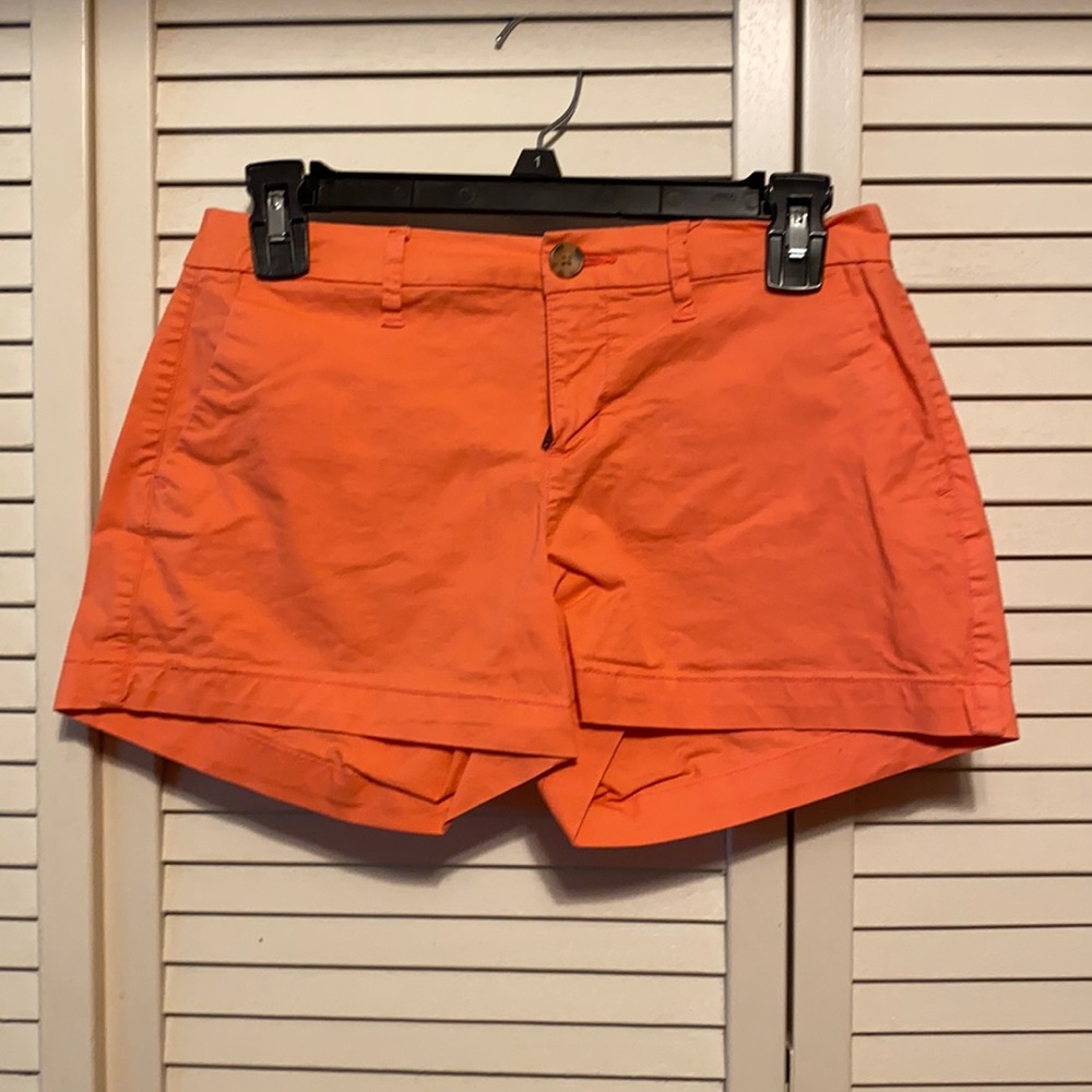 Old Navy sherbet orange shorts size 0